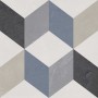 EMILCERAMICA TOTALOOK CUBO NATURALE 20X20 RETTIFICATO