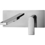 TANGO EINBAU-WASCHBECKENMISCHER L. 24CM WANDMONTAGE MIT PLATTE