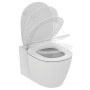 IDEAL STANDARD CONNECT - VASO SOSPESO C/SISTEMA AQUABLADE C/COPRIVASO SLIM SOFT CLOSE