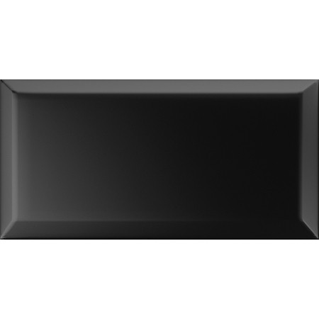 VOGUE INTERNO BISELLO 10X20 IN NERO (OPACO)