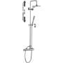 PAFFONI COLONNA DOCCIA EASY PLUS REGOLABILE C/MISCELATORE MECCANICO