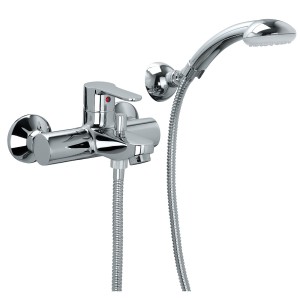 PAFFONI BLU MISCELATORE VASCA ESTERNO C/SET DOCCIA