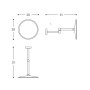 COSMIC ARCHITECT S+ SPECCHIO INGRANDITORE MURO (x5)