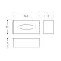 COSMIC ARCHITECT S+ COFANETTO KLEENEX SOFT BLACK