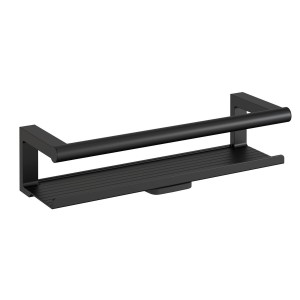 COSMIC ARCHITECT S+ PORTASAPONE DOCCIA SOFT BLACK CON LAVAVETRO