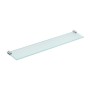 COSMIC LOGIC MENSOLA VETRO INOX LUCIDO 57,5cm