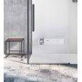 COSMIC THE GRID SGABELLO NERO SATINATO/ROVERE SCURO