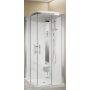 NOVELLINI CRYSTAL A80 CABINA MULTIFUNZIONE 2 ANTE SCORREVOLI+2 FISSE