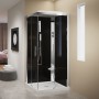 NOVELLINI CRYSTAL A80 CABINA MULTIFUNZIONE 2 ANTE SCORREVOLI+2 FISSE