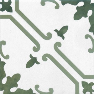 TONALITE AQUAREL DECORO ELEKTRA VERDE 15X15