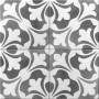 TONALITE AQUAREL DECORO SIRIUS GRIGIO 15X15