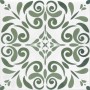 TONALITE AQUAREL DECORO VEGA VERDE 15X15