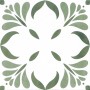 TONALITE AQUAREL DECORO STARS VERDE 15X15