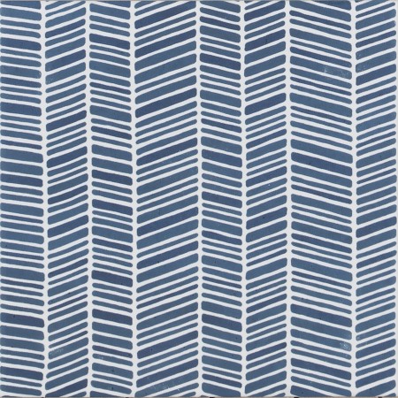 TONALITE AQUAREL DECORO STRIPE NAVY BLUE CREAM 15X15