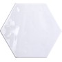TONALITE EXABRIGHT ESAGONA BIANCO 15,3X17,5