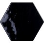 TONALITE EXABRIGHT ESAGONA NERO 15,3X17,5