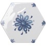 TONALITE EXABRIGHT DECORO MIX BLU E BIANCO 15,3X17,5