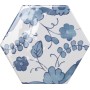 TONALITE EXABRIGHT DECORO MIX BLU E BIANCO 15,3X17,5