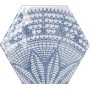 TONALITE EXABRIGHT DECORO MIX BLU E BIANCO 15,3X17,5
