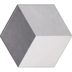 TONALITE EXAMATT DECORO TREDI GRIGIO 15X17,1