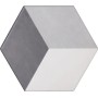 TONALITE EXAMATT DECORO TREDI GRIGIO 15X17,1