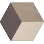 TONALITE EXAMATT DECORO TREDI TABACCO 15X17,1