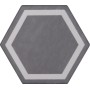 TONALITE EXAMATT DECORO EXATARGET GRIGIO MEDIO 15X17,1
