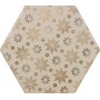 TONALITE EXAMATT DECORO MIX AVORIO MATT 15X17,1