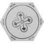 TONALITE EXAMATT DECORO MIX BIANCO 15X17,1