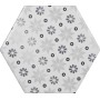 TONALITE EXAMATT DECORO MIX BIANCO 15X17,1