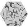 TONALITE EXAMATT DECORO MIX BIANCO 15X17,1