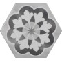 TONALITE EXAMATT DECORO MIX BIANCO 15X17,1