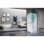 NOVELLINI EON A100 CABINA MULTIFUNZIONE 2 ANTE SCORREVOLI 100x80
