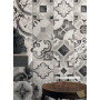 CASTELVETRO CERAMICHE Cementine Mix Soggetti Bn 20x20 10mm