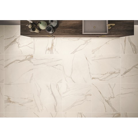 ELEMENTS LUX CALACATTA GOLD LAPPATO REKT 60X60 KEOPE