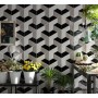 TONALITE TRAPEZ GLOSSY ARDESIA 23X10