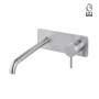 NEWFORM  X-STEEL 316 MISCELATORE LAVABO A PARETE S/SCARICO PIASTRA SINGOLA