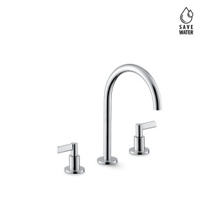 NEWFORM  BLINK CHIC GRUPPO LAVABO 3 FORI S/SCARICO BOCCA MEDIA