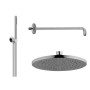 AQUAELITE POP KIT SOFFIONE DOCCIA Ø 200MM ABS C/SET DOCCIA TONDO ABS