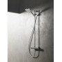AQUAELITE COLONNA DOCCIA C/MISCELATORE TERMOSTATICO E DOCCETTA 3 GETTI