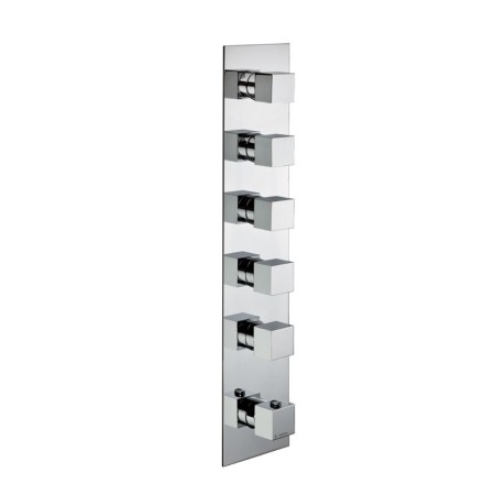 NEWFORM  NEWFORM MISCELATORE TERMOSTATICO MULTIUTENZA DOCCIA AD INCASSO 5 USCITE