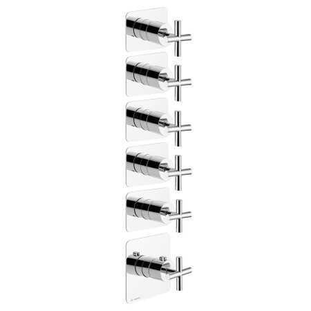 NEWFORM  BLINK MISCELATORE TERMOSTATICO MULTIUTENZA DOCCIA AD INCASSO 5 USCITE