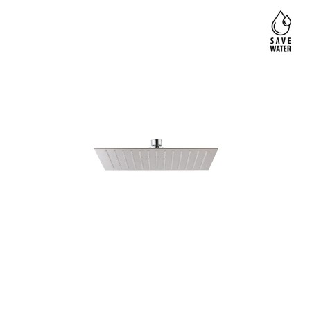 NEWFORM  NEWFORM SOFFIONE QUADRO IN ACCIAIO 250X250 MM H.2MM