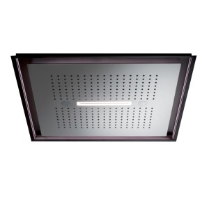 NEWFORM  NEWFORM SOFFIONE QUADRO AD INCASSO 500X500 MM MULTIFUNZIONE C/LED