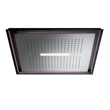 NEWFORM  NEWFORM SOFFIONE QUADRO AD INCASSO 500X500 MM MULTIFUNZIONE C/LED