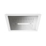 NEWFORM  NEWFORM SOFFIONE QUADRO AD INCASSO 500X500 MM MULTIFUNZIONE C/ILLUMINAZIONE MULTICOLORE AUTOMATICA