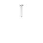 NEWFORM  NEWFORM BRACCIO SOFFIONE A SOFFITTO QUADRO L.200 MM