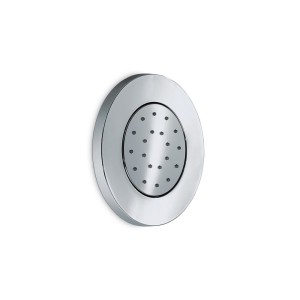 NEWFORM  SOFFIONE TONDO DA PARETE IN OTTONE