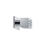 NEWFORM  SOFFIONE LATERALE QUADRO SNODATO IN OTTONE