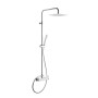 NEWFORM  NEWFORM COLONNA DOCCIA CON MISCELATORE MONOCOMANDO ESTERNO QUADRO